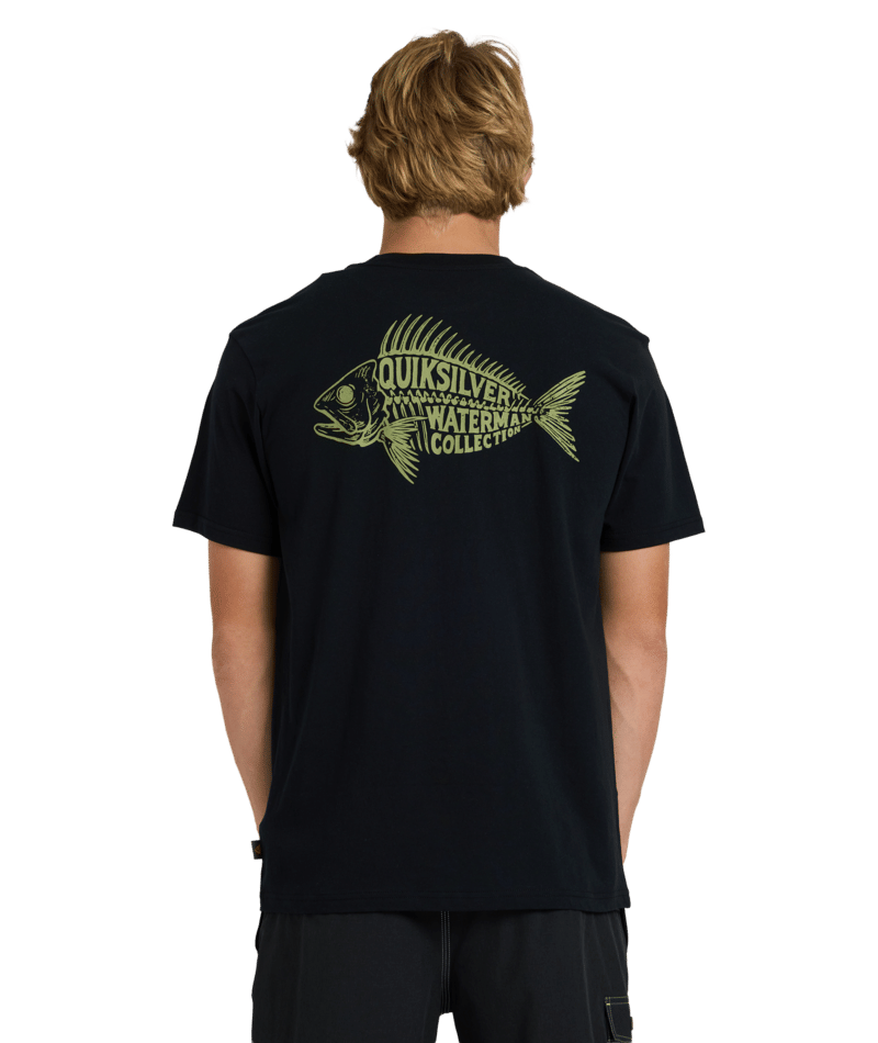 Quiksilver Boneyards Ss in BLACK