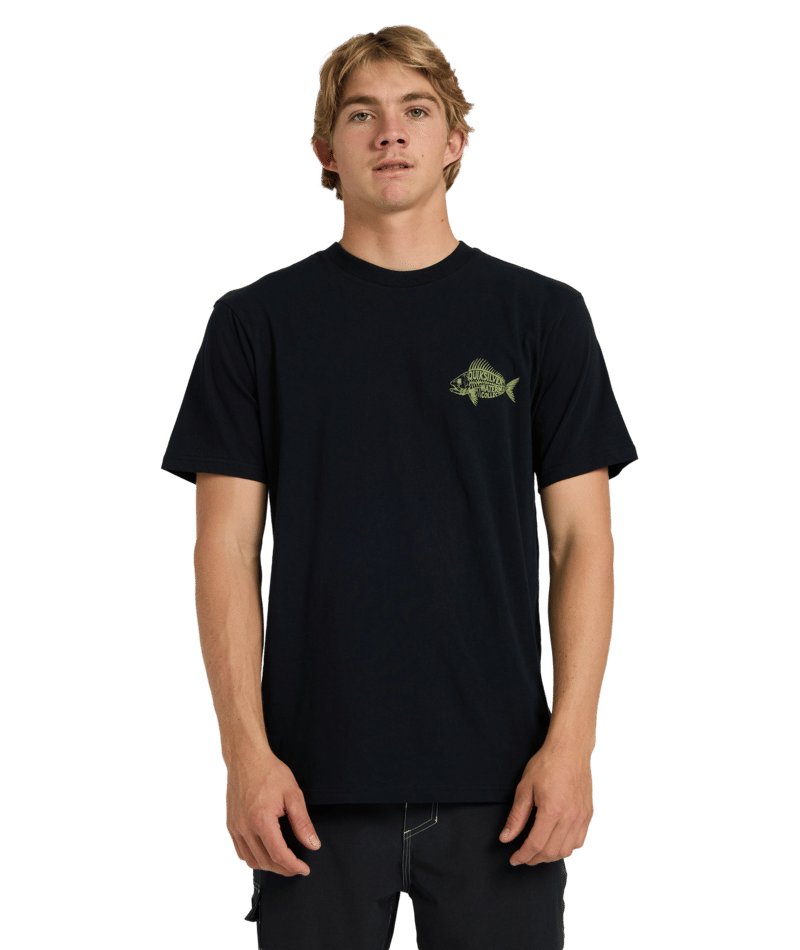 Quiksilver Boneyards Ss in BLACK