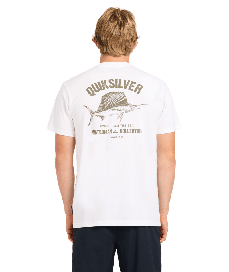 Quiksilver Sails Away Ss in WHITE