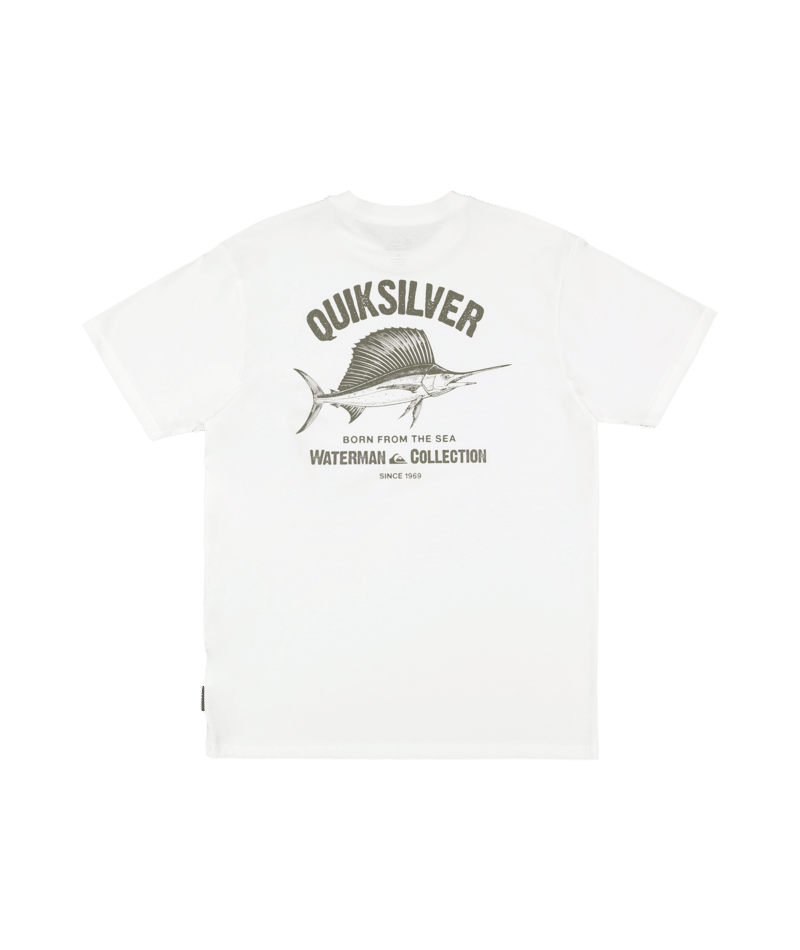 Quiksilver Sails Away Ss in WHITE