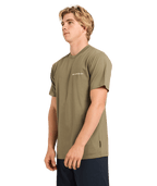 Quiksilver Hidden Peak Ss in DUSTY OLIVE
