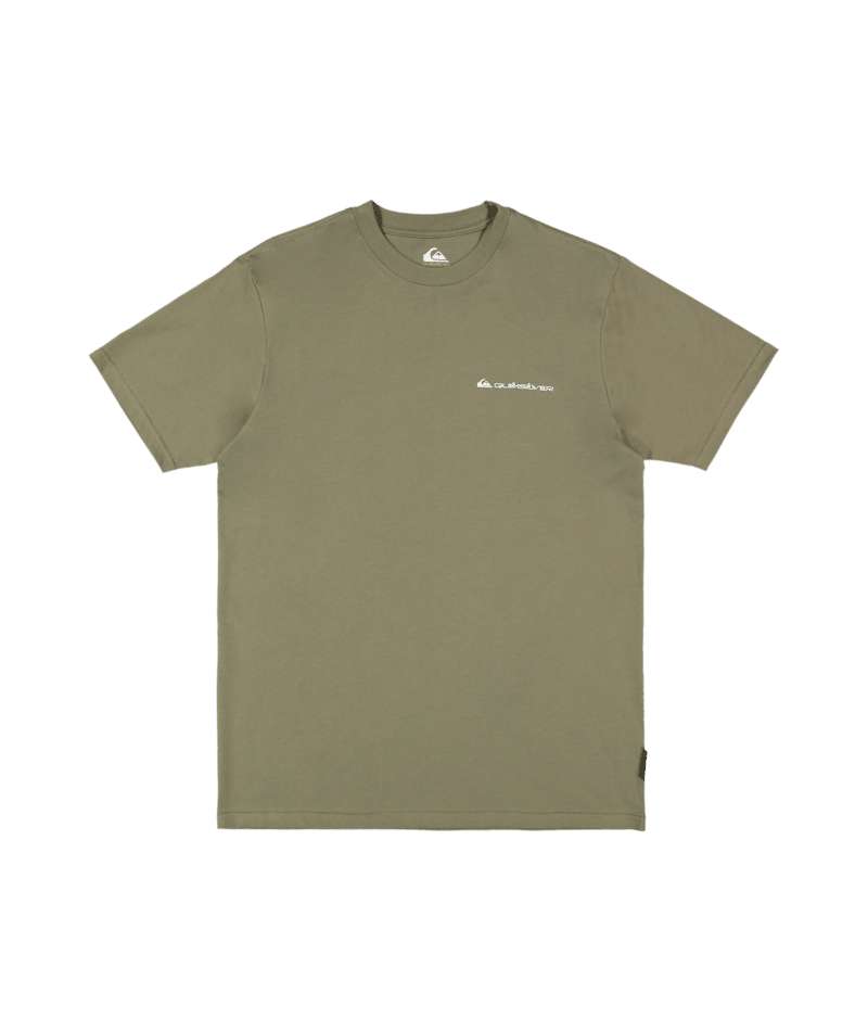 Quiksilver Hidden Peak Ss in DUSTY OLIVE