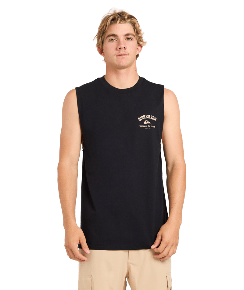Quiksilver Sails Away Muscle in BLACK