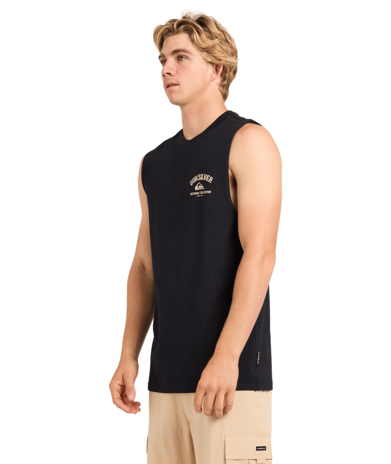 Quiksilver Sails Away Muscle in BLACK