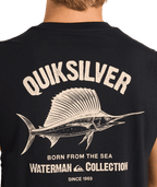 Quiksilver Sails Away Muscle in BLACK
