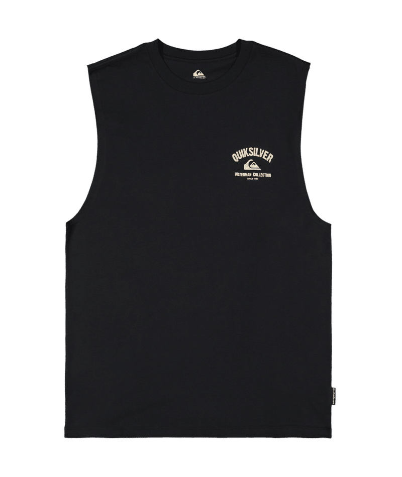 Quiksilver Sails Away Muscle in BLACK