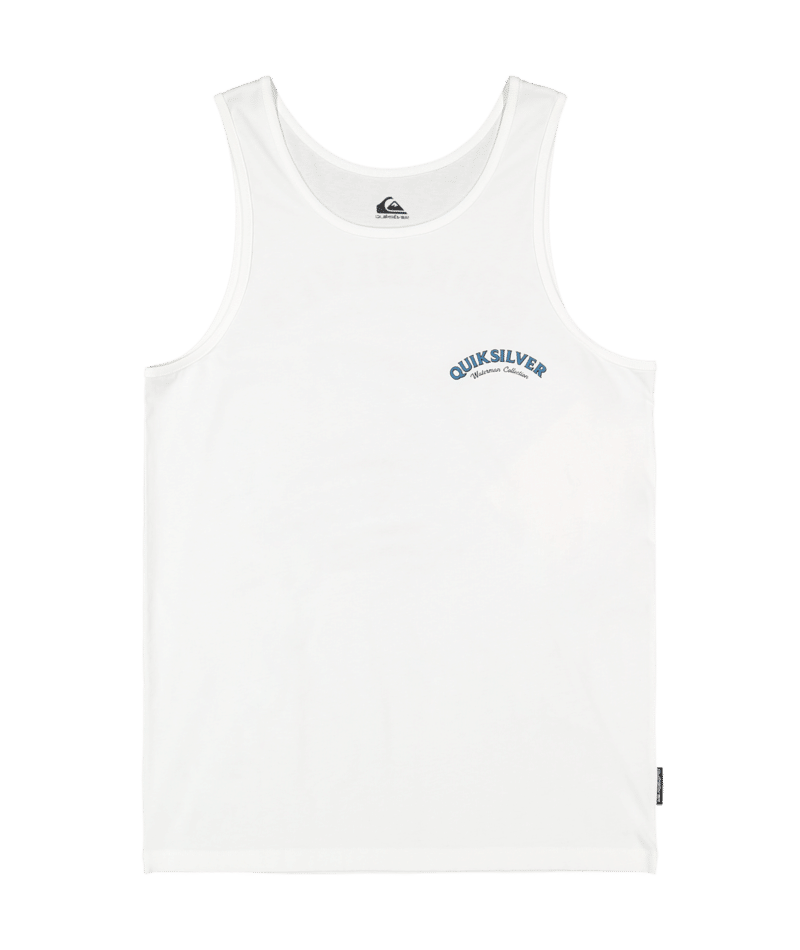 Quiksilver Salty Lines Tank in WHITE