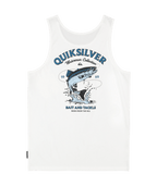 Quiksilver Salty Lines Tank in WHITE