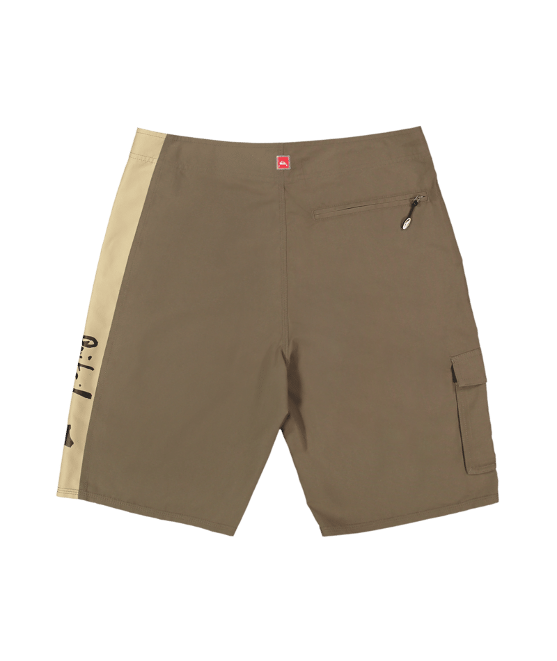 Quiksilver Impaired Panel Boardshort 21 in MAJOR BROWN