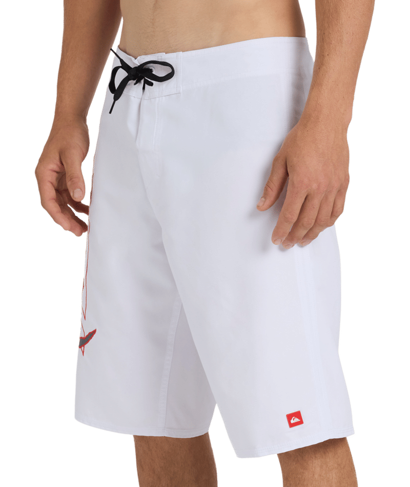 Quiksilver Scrawl 22 Boardshort in WHITE