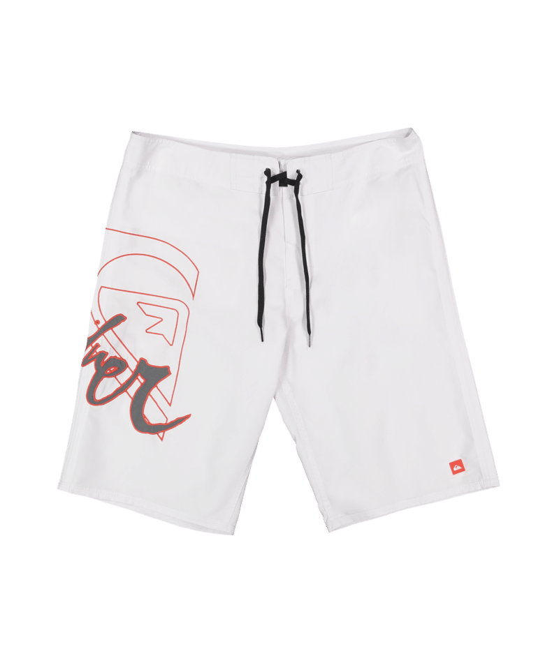 Quiksilver Scrawl 22 Boardshort in WHITE