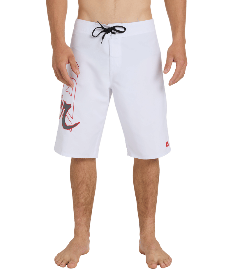 Quiksilver Scrawl 22 Boardshort in WHITE