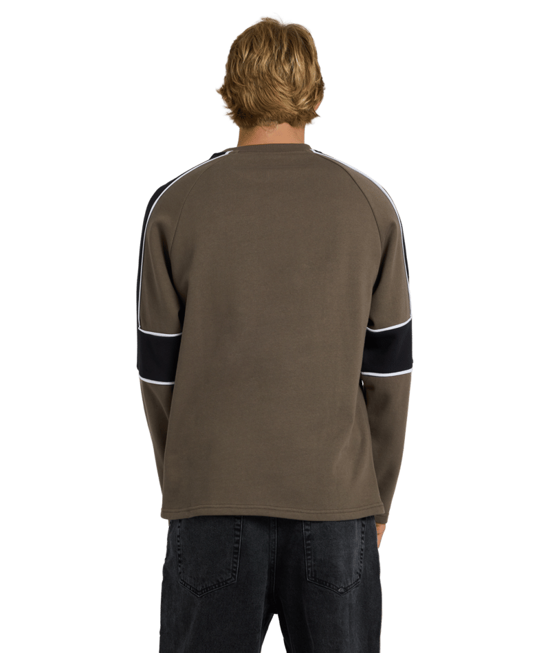 Quiksilver Lines Panel Crew in CANTEEN