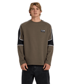 Quiksilver Lines Panel Crew in CANTEEN