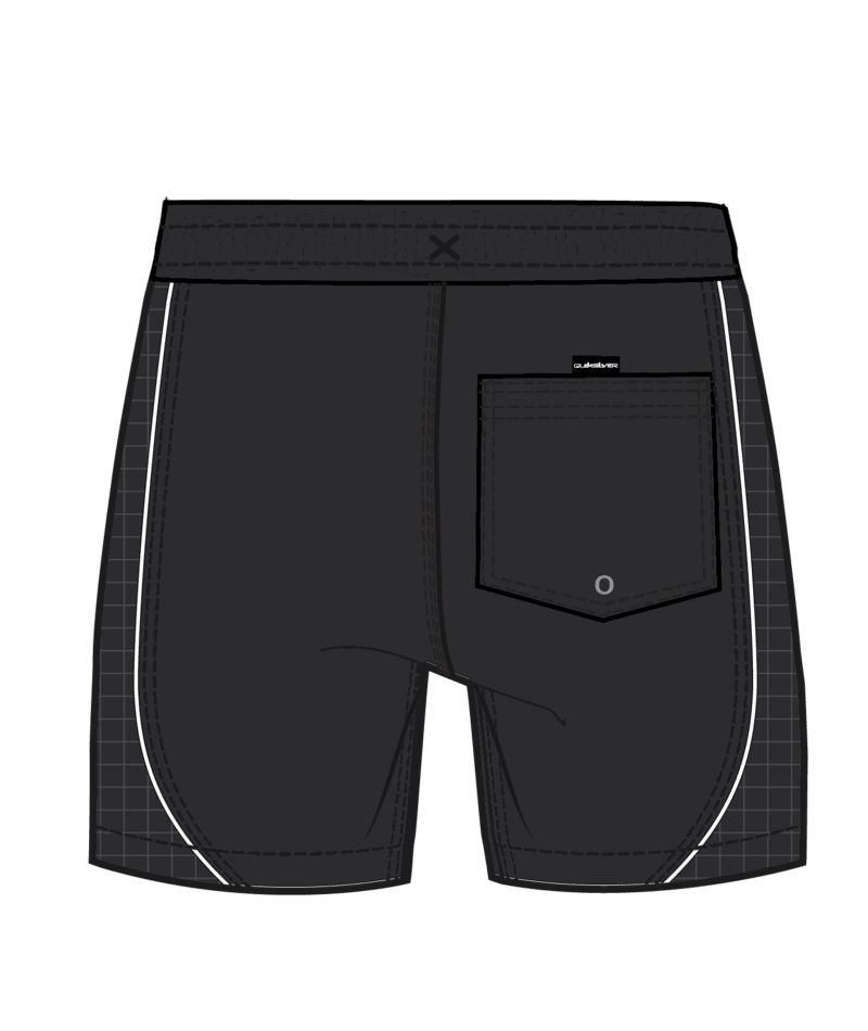 Quiksilver Stab Volley 21 in BLACK