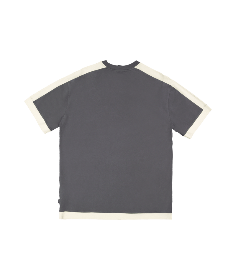 Quiksilver Av-2 Knit Top in ACID WASH/BONE WHITE