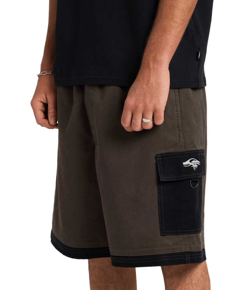 Quiksilver Wrath Walkshort in TURKISH COFFEE