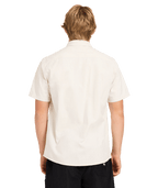 Quiksilver Classic Stretch Shirt Ss in BONE WHITE