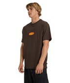 Quiksilver Drainer Ss Tee in TURKISH COFFEE