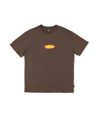 Quiksilver Drainer Ss Tee in TURKISH COFFEE
