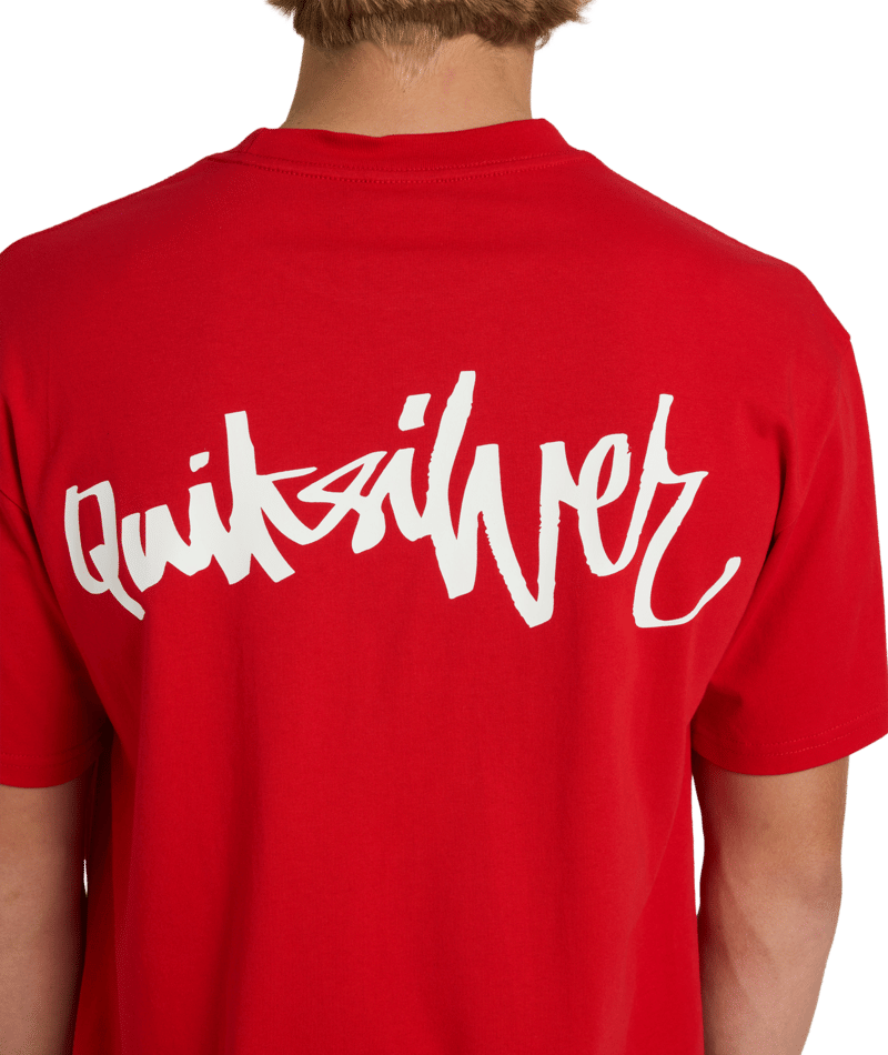 Quiksilver Yg Spray Ss Tee in SALSA