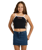 Roxy Rg Backslider Denim Skirt in BLUE