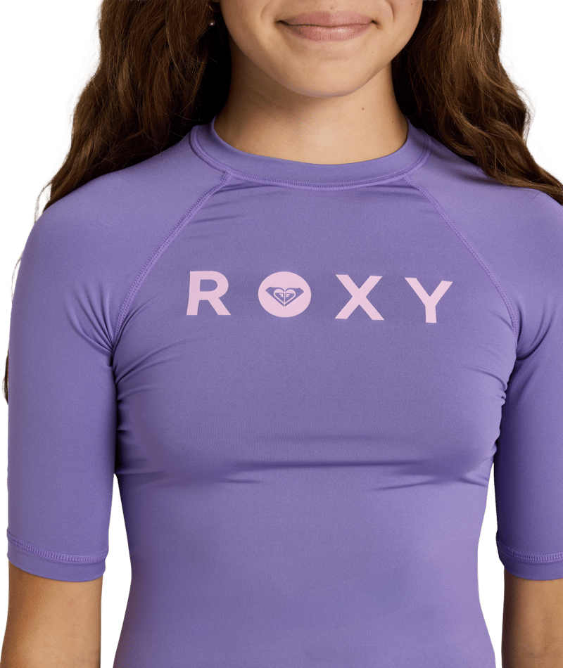 Roxy Essential Ss Lycra in DAHLIA PURPLE