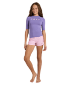 Roxy Essential Ss Lycra in DAHLIA PURPLE
