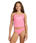 Roxy Summer Wave Tankini Set in PINK CARNATION
