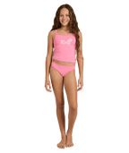 Roxy Summer Wave Tankini Set in PINK CARNATION