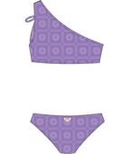 Roxy The Girls Crop Top Set in DAHLIA PURPLE