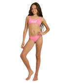 Roxy Summer Wave Bralette Set in PINK CARNATION