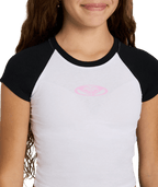 Roxy Rewind Me Tee in WHITE