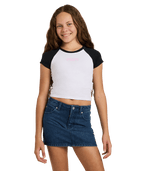 Roxy Rewind Me Tee in WHITE
