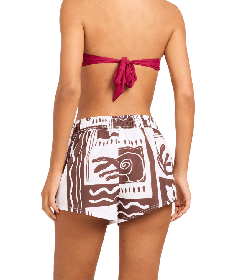 Roxy No Bad Waves Printed in COCONUT MILK