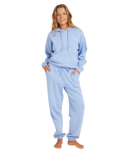 Roxy Perfect Place Pant Brushed in GRAPEMIST