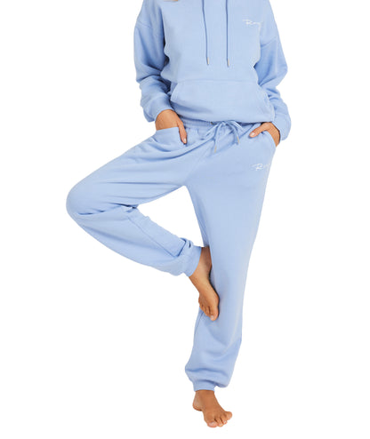 Roxy Perfect Place Pant Brushed in GRAPEMIST