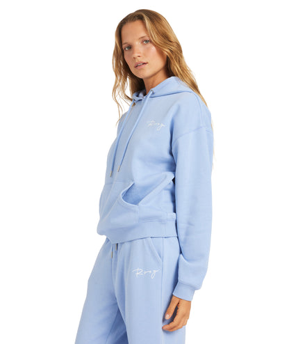 Roxy Perfect Place Hoodie Brushed in GRAPEMIST