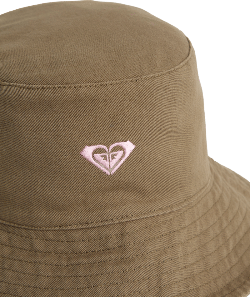 Roxy Wahine Bucket Hat in DARK GREEN