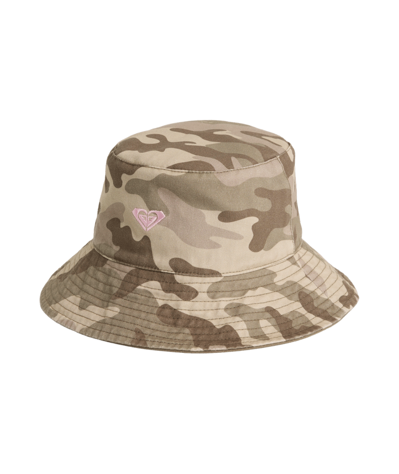 Roxy Wahine Bucket Hat in DARK GREEN