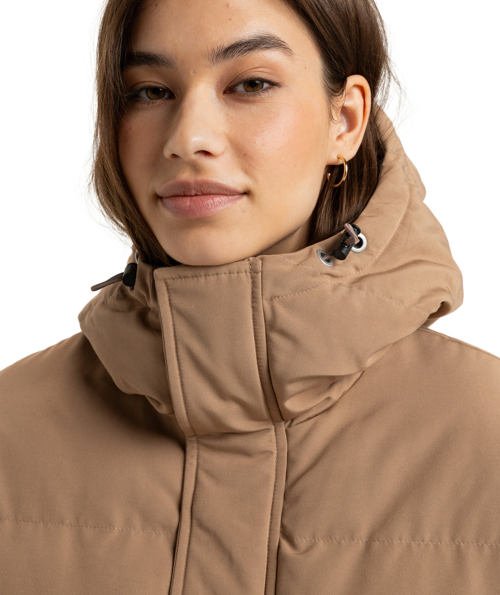 Roxy Ocean Ways Puffer in PORTABELLA