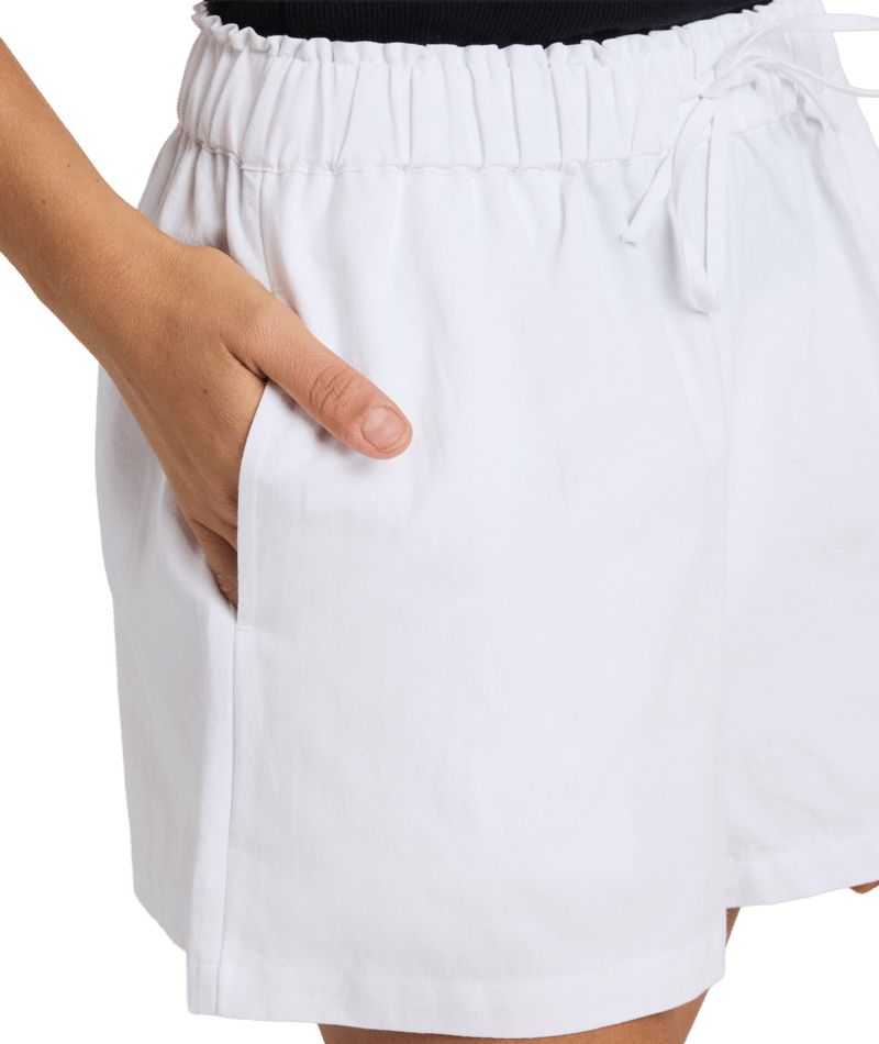 Roxy Place To Be Short in WHITE