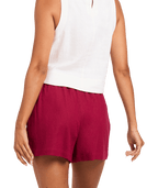 Roxy Place To Be Short in BEET RED