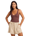 Roxy Lolani Short in PARCHMENT