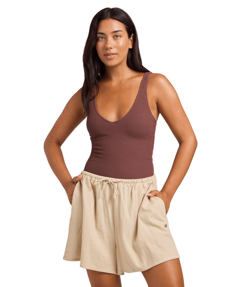 Roxy Lolani Short in PARCHMENT