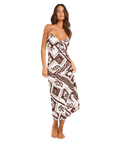 Roxy Cowrie Slip Dress in COCONUT MILK