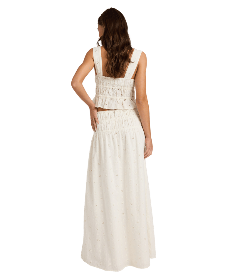 Roxy Lucky One Skirt in COCONUT MILK