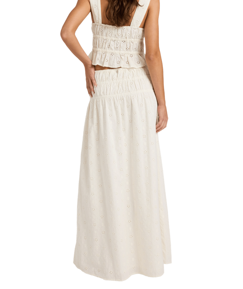 Roxy Lucky One Skirt in COCONUT MILK
