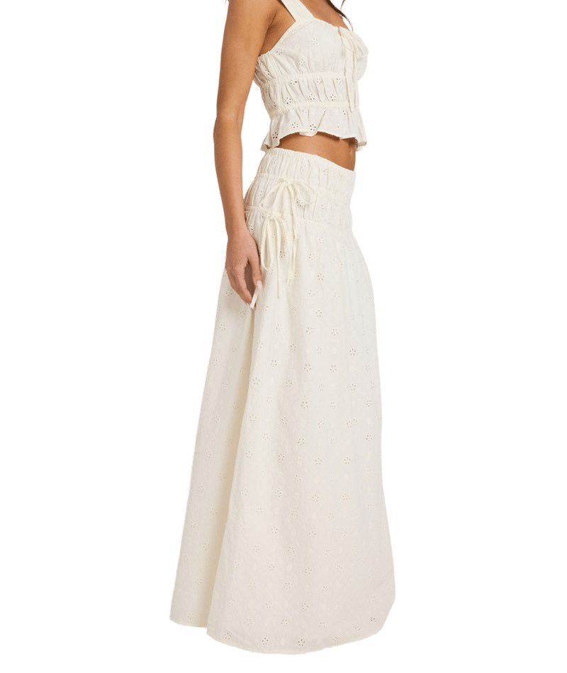 Roxy Lucky One Skirt in COCONUT MILK