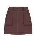 Roxy Close To You Skort in JAVA